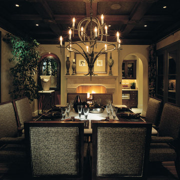Serena® Motorized Shades for the Dining Room