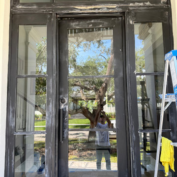 Traditional Cast Iron Door Refinish