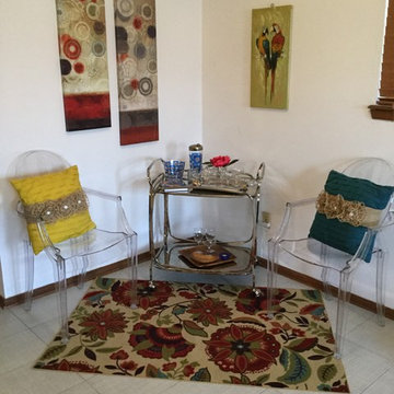 Midcentury Modern House Staging