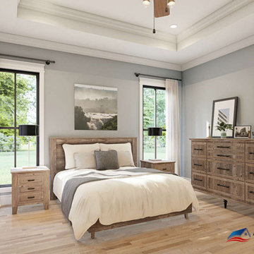 Modern Farmhouse Plan 4534-00028