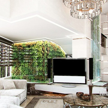 Villa Design in Palm Jumeirah, Dubai from LUXURY ANTONOVICH DESIGN