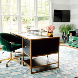Hollywood Regency Home Office