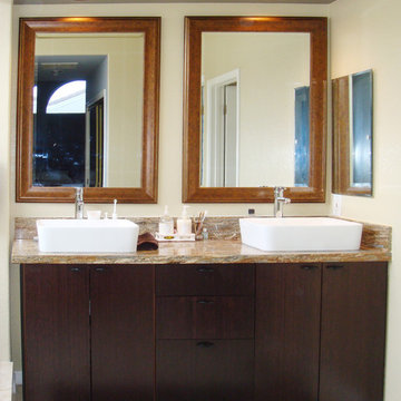 Santa Clara mEco Chocolate Bamboo Bathroom
