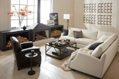 Trendy living room photo in San Francisco