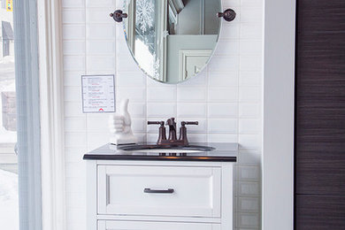 Minimalist bathroom photo in Other