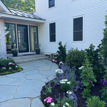Creating a private front yard for a historic home