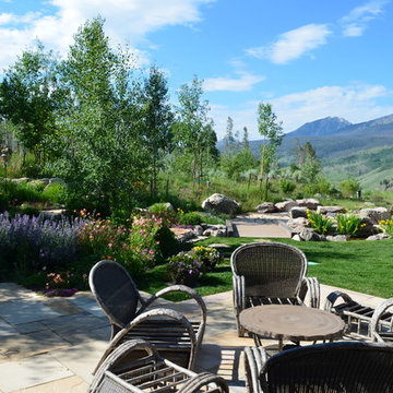 Design - Build Mountain Home Landscape in Summit County, CO