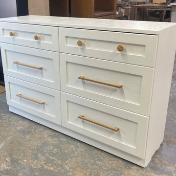 Custom Dresser Chest, Open Shoe Cabinet for Closet Organization