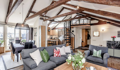 Spær øjnene op! 11 hjem med rustikke bjælker under loftet