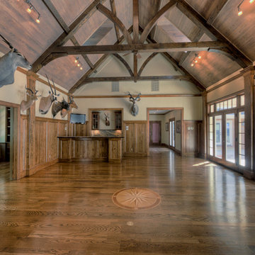 Home Renovation - Iron River Builders / Stone work by Masters