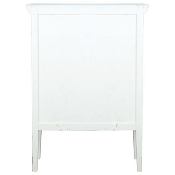 Sunset Trading Cottage 2 Door Accent Cabinet | Distressed White
