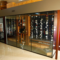 Climate Controlled Glass Wine Cellar - Products