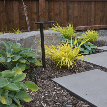 Modern Asian Backyard