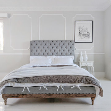Lottie High Footboard Chesterfield Bed