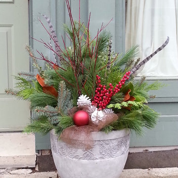Winter Seasonal Planters