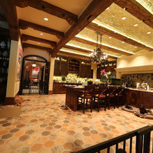 Basement bar