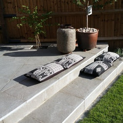 Graphite Grey Limestone Paving - Paving, Stones & Walling