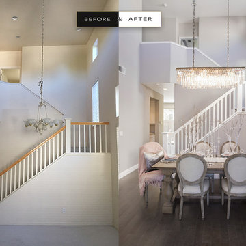Dinning Room Before & After • Atelier Noël