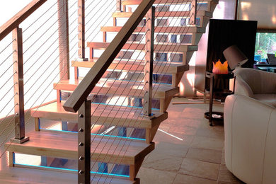 Example of a staircase design in Sacramento
