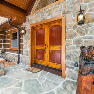 Concrete Log Siding Homes