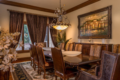 Example of a dining room design in Other