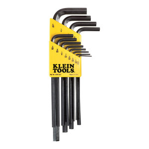 Ball End Hex Key Set .050-1//4 Long Arm Style 11 Piece