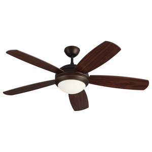 Monte Carlo Fan Company 52 Traverse Semi Flush Fan Transitional