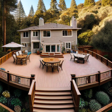 Premium 700 sq Deck in Castro Valley