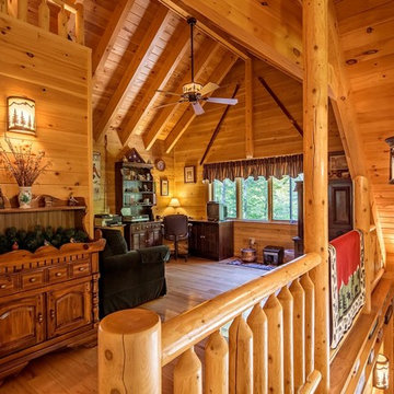 Big Twig Homes Katahdin cedar log home