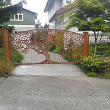 church fence & gate