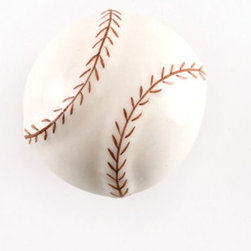 Nifty Nob Baseball Cabinet Knob - Cabinet And Drawer Knobs