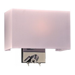 PLC 1 Light Wall Sconce Duke Collection 24214PC113GU24 - Wall Sconces