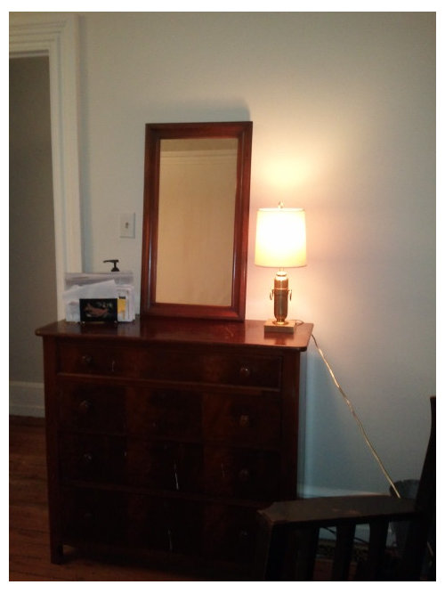 What Size Lamp For This Dresser