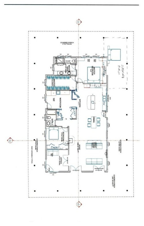 Prep sink positioning on kitchen island