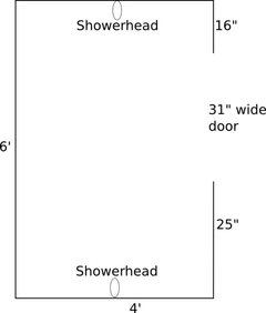 What to Know About Standard Shower Sizes