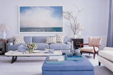 Inspiration for a contemporary living room remodel