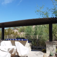 outdoor kitchen