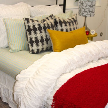 Staged Basement Bedroom