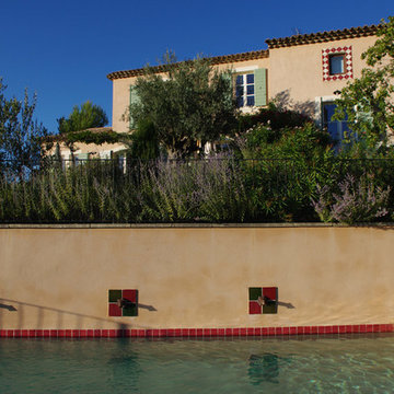 Construction d'une villa provençale en Luberon