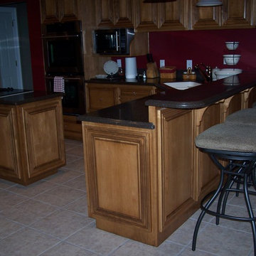 Countertops and Kitchen cabnets