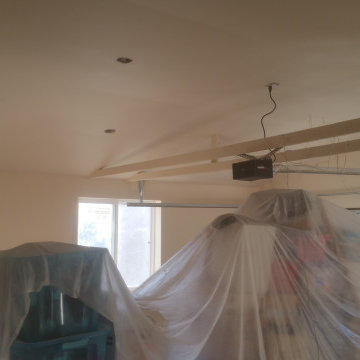 Garage Remodel/Framing/LED Lights/Drywall/Paint