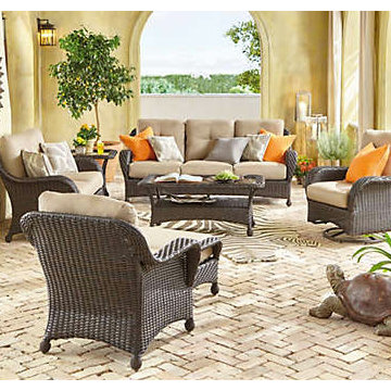 A Patio With Global Flair