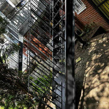 Staircase and Landing Deck in NE DC