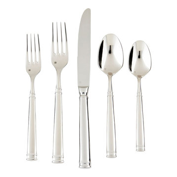 Fortessa Stainless Steel Bistro 5-Piece Place Setting