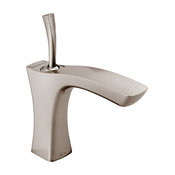 Delta Tesla Single Handle Bathroom Faucet, Metal Pop-Up, Stainless, 552LF-SSMPU