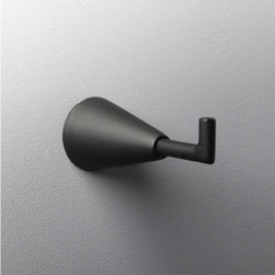 black towel hook | CB2 - Bathroom Accessory Sets