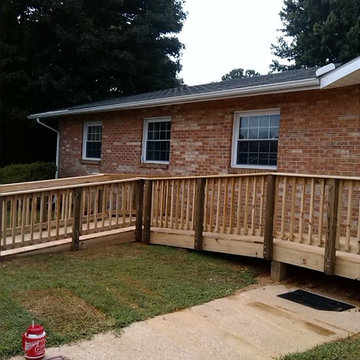 Decks, ramps and porches