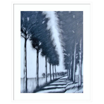 Avenue of Trees by Paul Powis Framed Wall Art 33 x 41