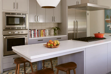 Example of a kitchen design in Los Angeles
