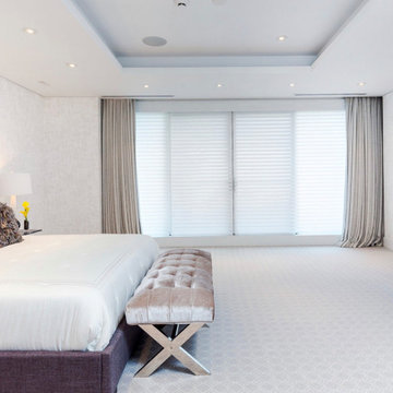 Automated lighting, audio distribution, TV